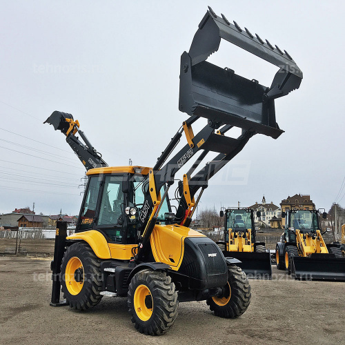 экскаватор-погрузчик 1.2 куба mst m542