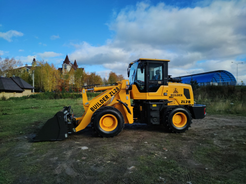 фронтальный погрузчик builder zl28