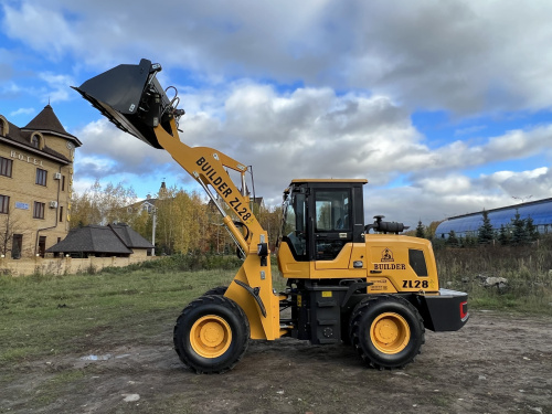 фронтальный погрузчик builder zl28